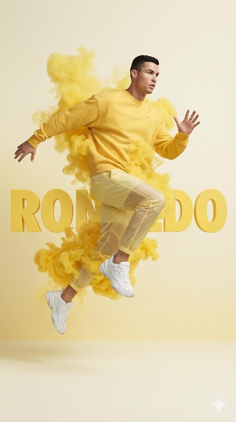 A hyper-realistic studio photograph of a male athlete mid... thumbnail 2