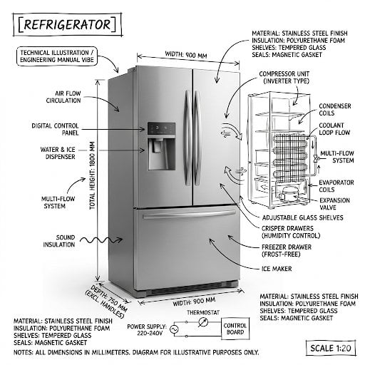 Create an infographic image of [washing machine], combini... thumbnail 2