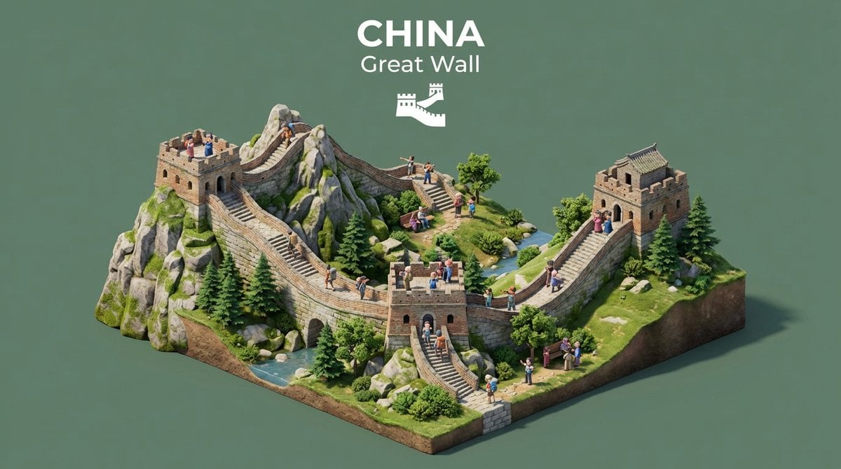 Create an isometric miniature 3D diorama representing the... thumbnail 3