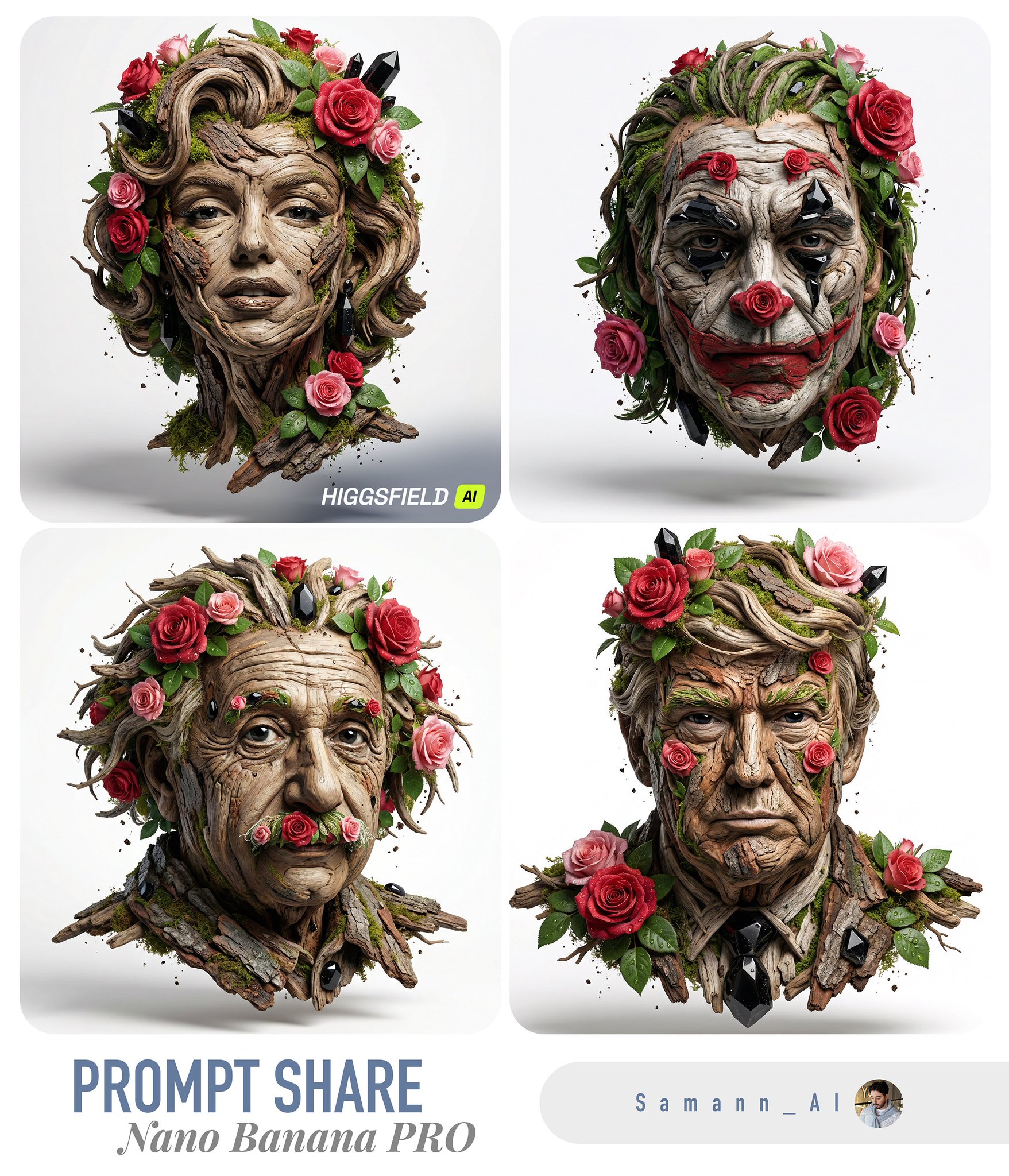 Nature's Sculptural Portrait in Bloom