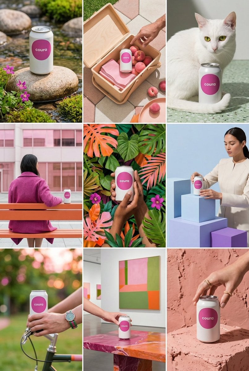 Create a 9-image Instagram feed for this product in [the ... thumbnail 2