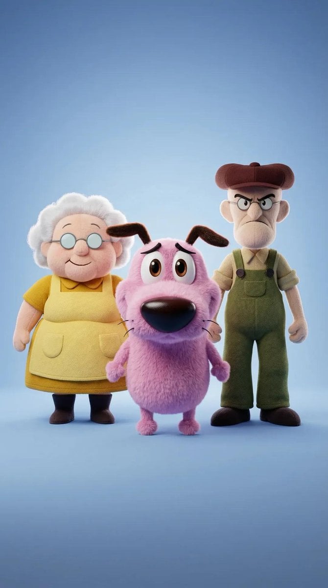 Ultra-detailed 3D plush cartoon character, inspired by cl... thumbnail 2
