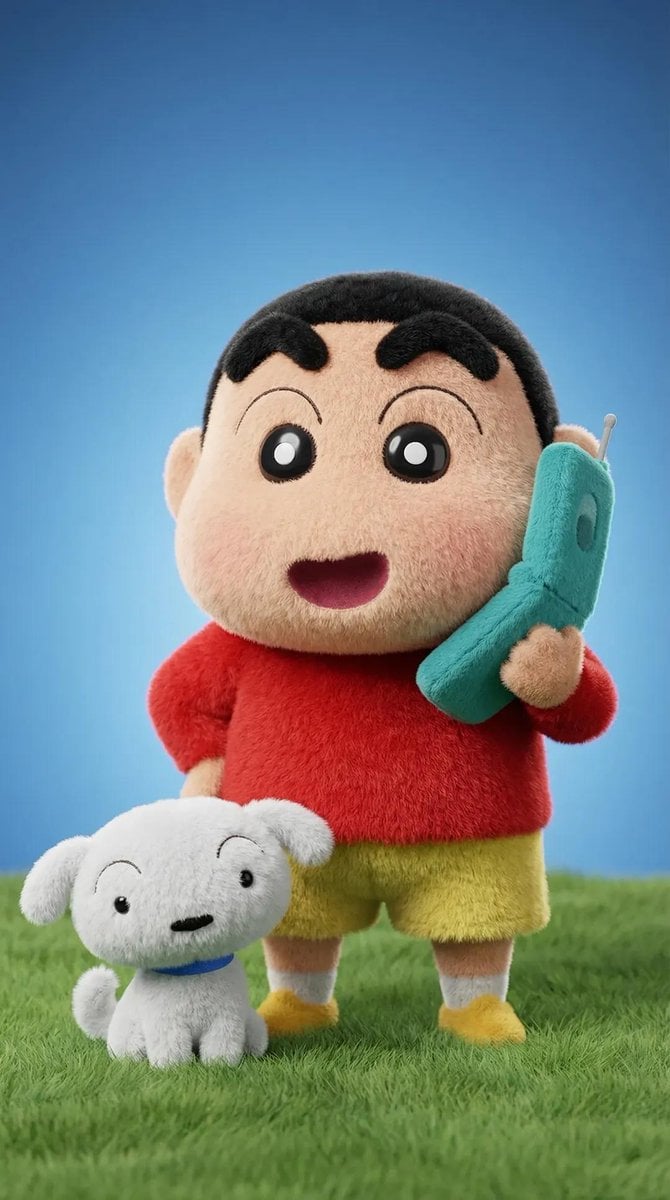 Ultra-detailed 3D plush cartoon character, inspired by cl... thumbnail 3