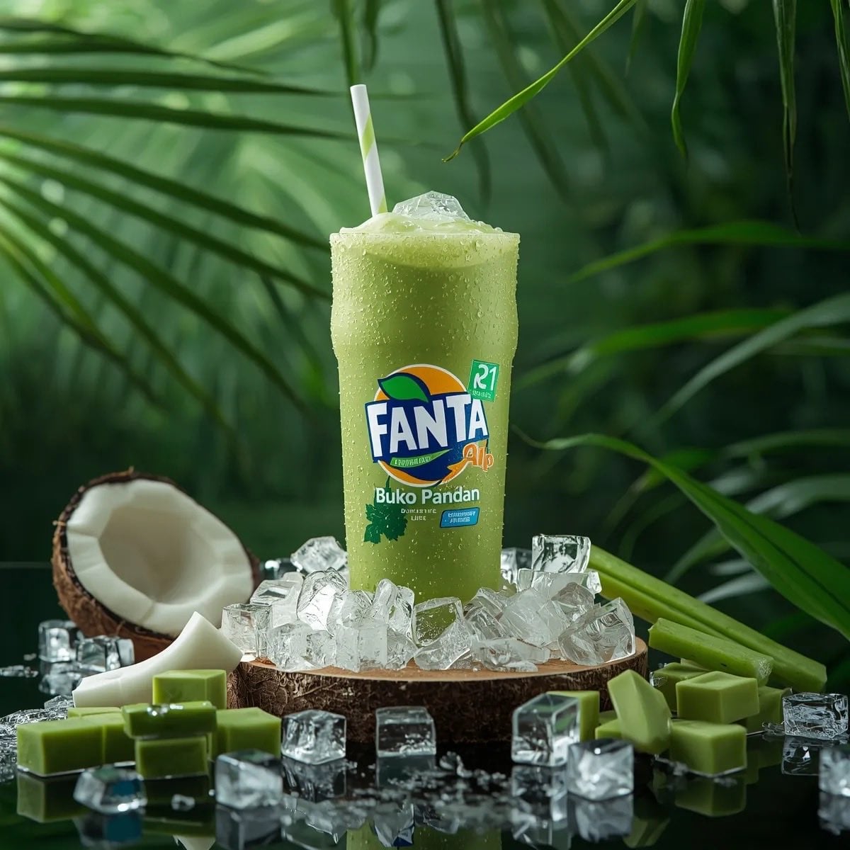 Ultra-realistic commercial product photography of a cold ... thumbnail 2