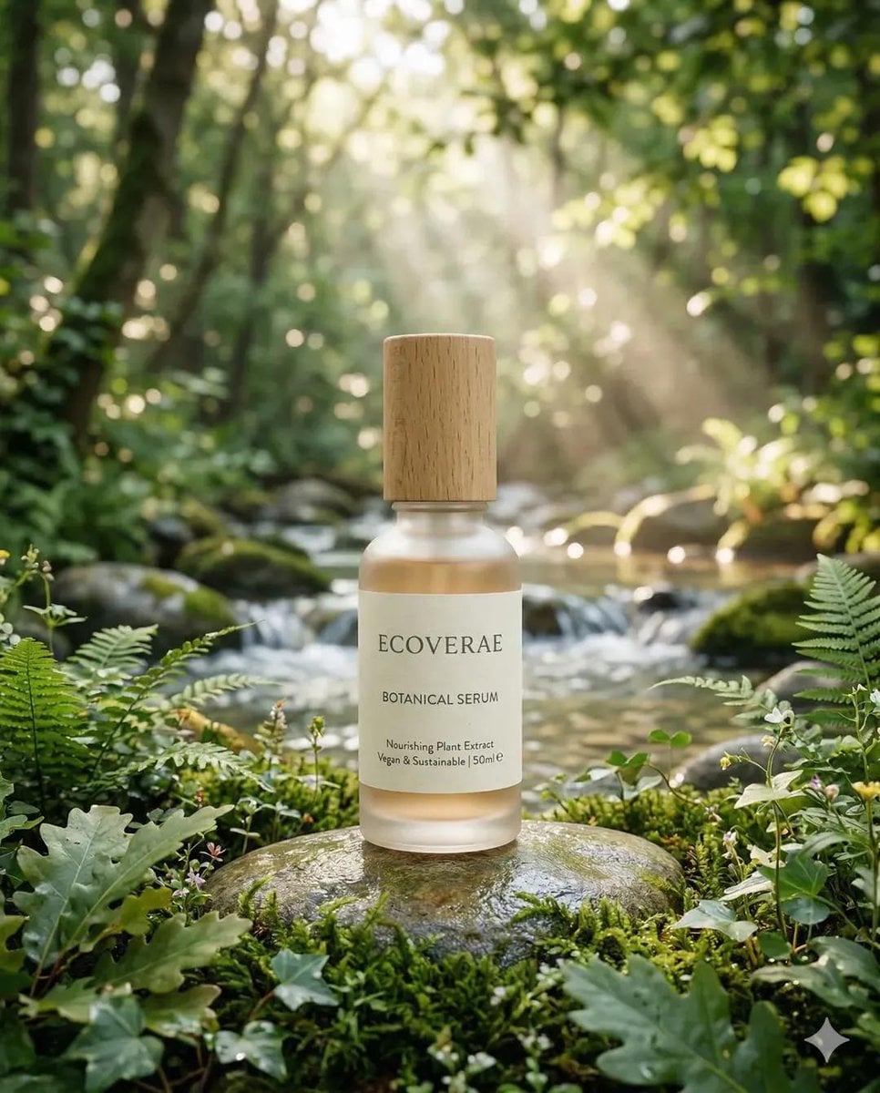 Eco-Friendly Skincare Product “Minimalist skincare bottle... thumbnail 2
