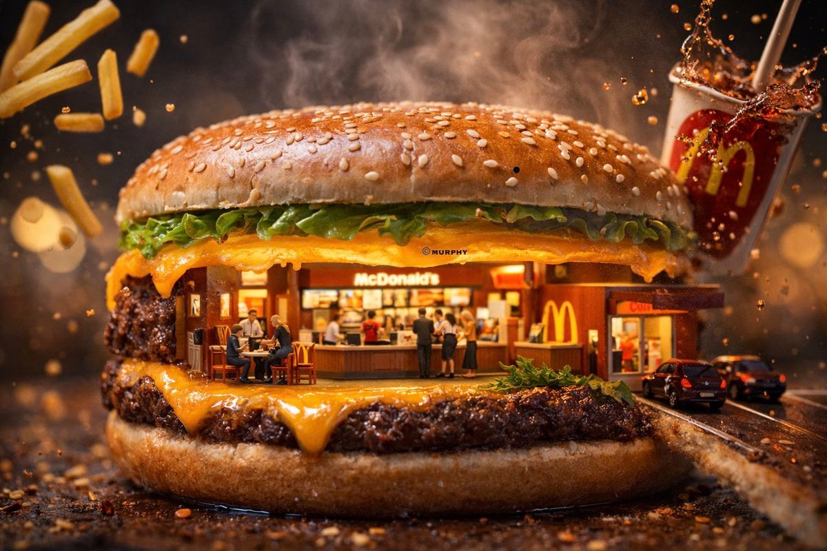 Ultra-realistic 3D miniature diorama of a [BRAND NAME] en... thumbnail 3