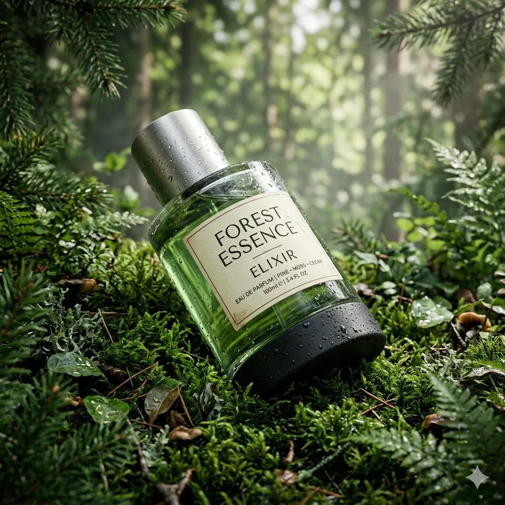 Ultra-realistic premium fragrance product shot of a perfu... thumbnail 2