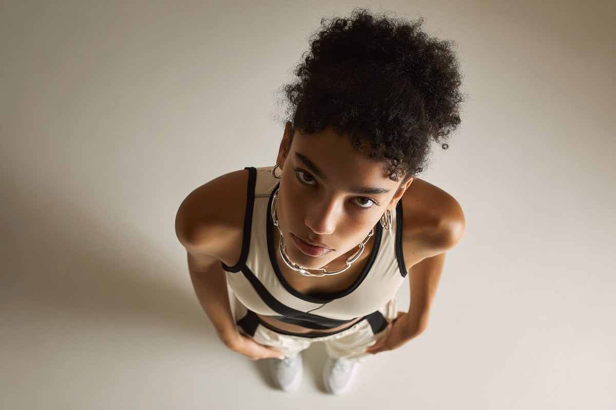 A [subject] photographed from a 35-degree overhead angle,... thumbnail 2