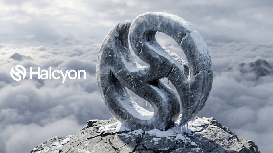 A hyper-realistic 3D render of a flat logo sculpted as a ... thumbnail 4