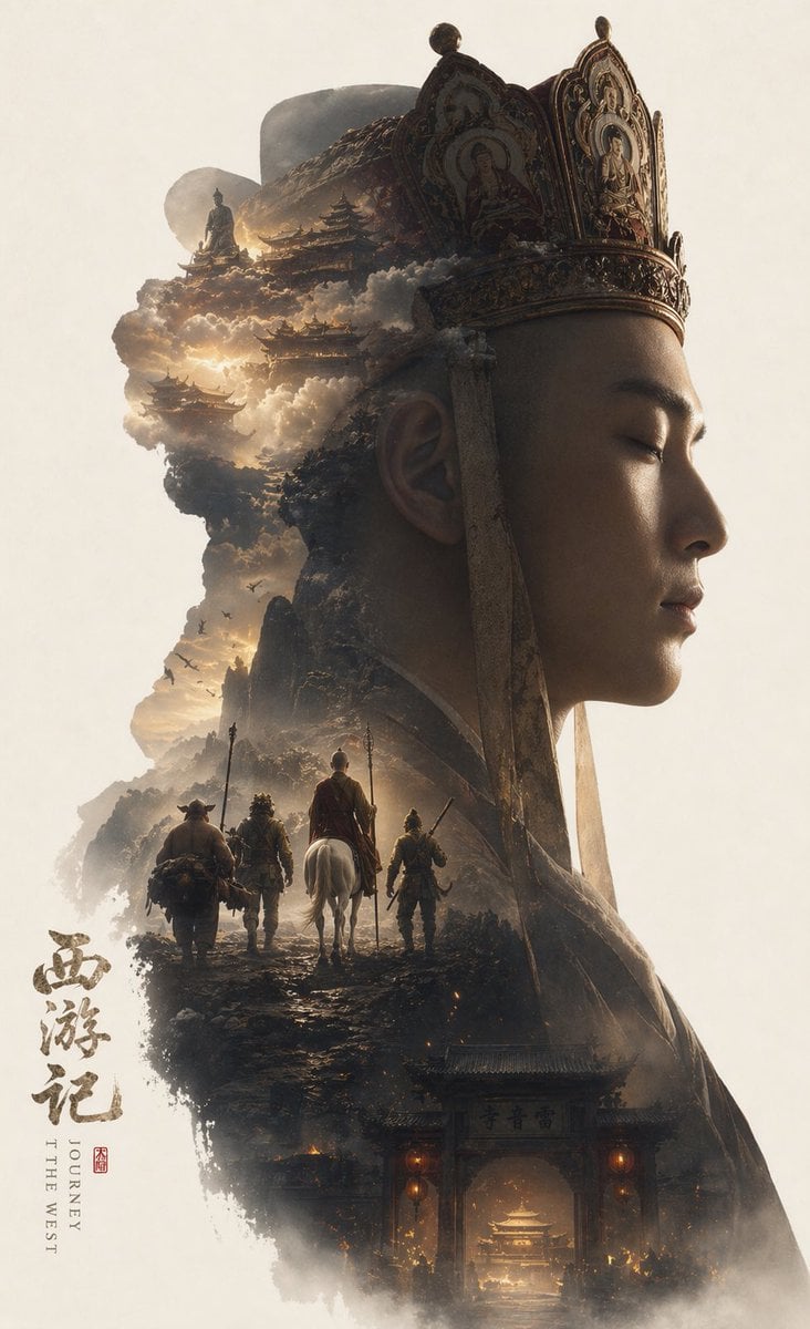 根据[红楼梦]自动生成一张 收藏版史诗叙事海报， thumbnail 2