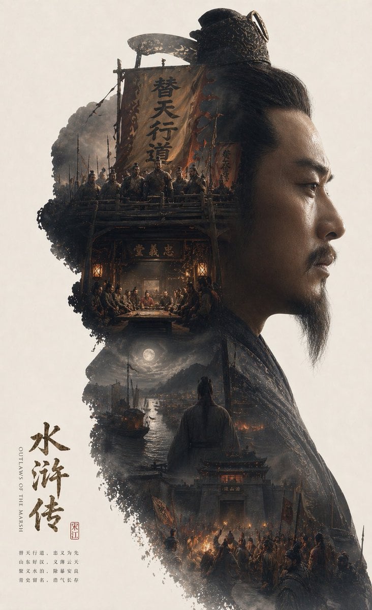 根据[红楼梦]自动生成一张 收藏版史诗叙事海报， thumbnail 4