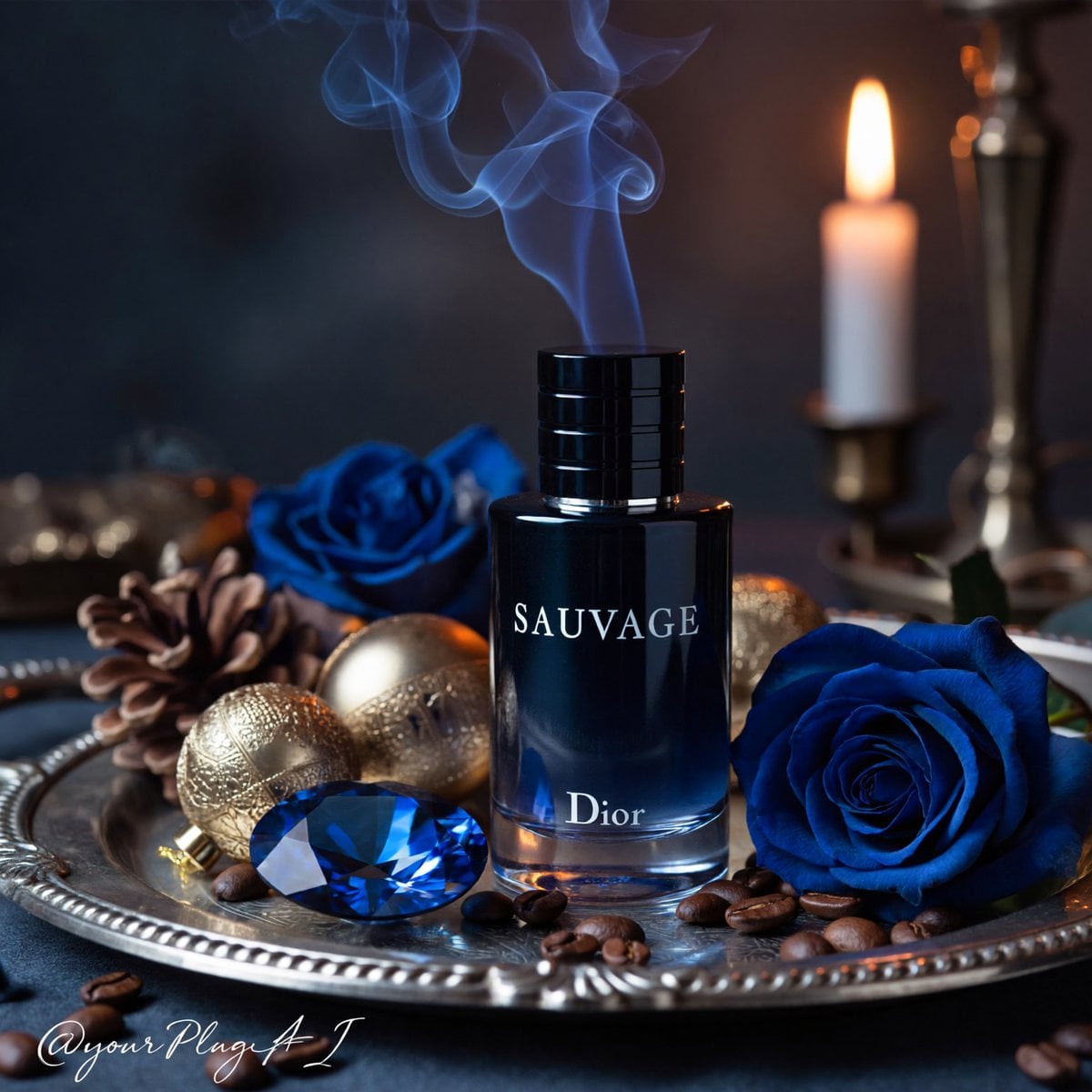 Create a hyper-realistic cinematic luxury perfume product... thumbnail 3