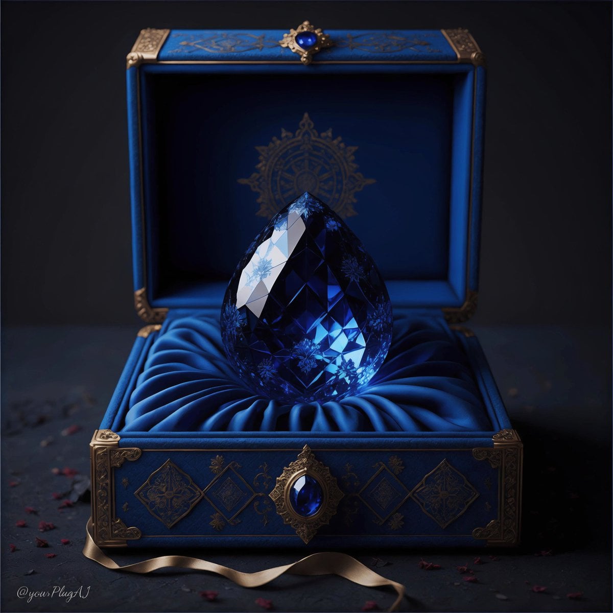 Create a hyper-realistic luxury product photography scene... thumbnail 3