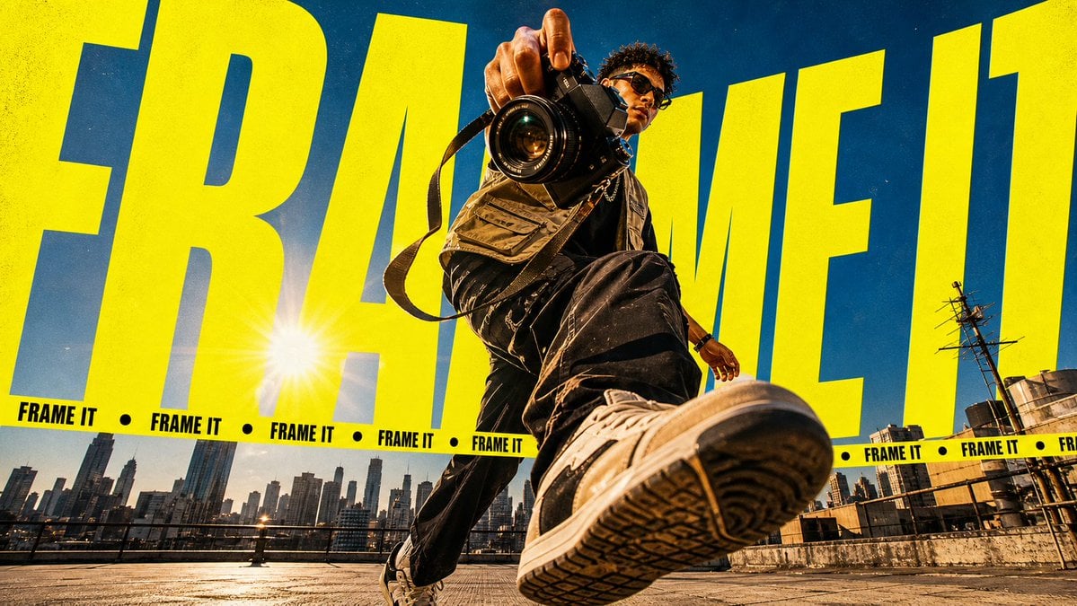 Create a 9:16 poster in the "Neon Kinetic Typographic Pos... thumbnail 4