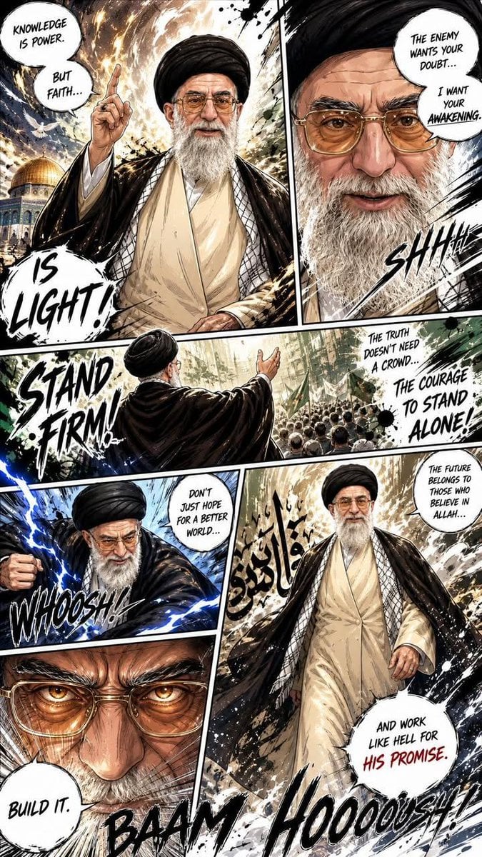 Create a full-page colored manga illustration based on th... thumbnail 2