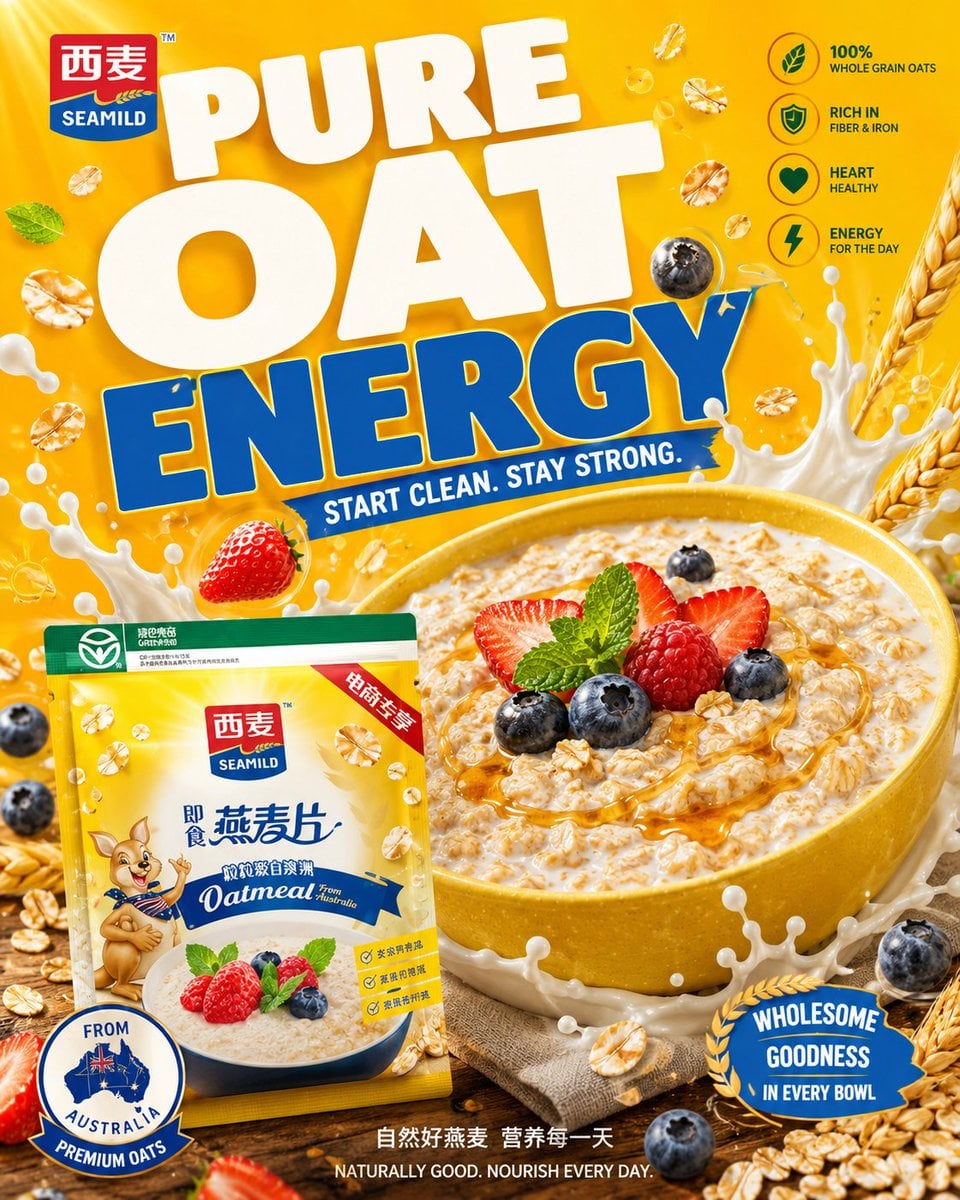 **GOLDEN MORN VIRAL FMCG POSTER CAMPAIGN SYSTEM** thumbnail 4