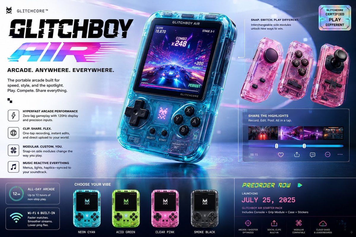 Create a premium, highly believable Fictional Console / H... thumbnail 3