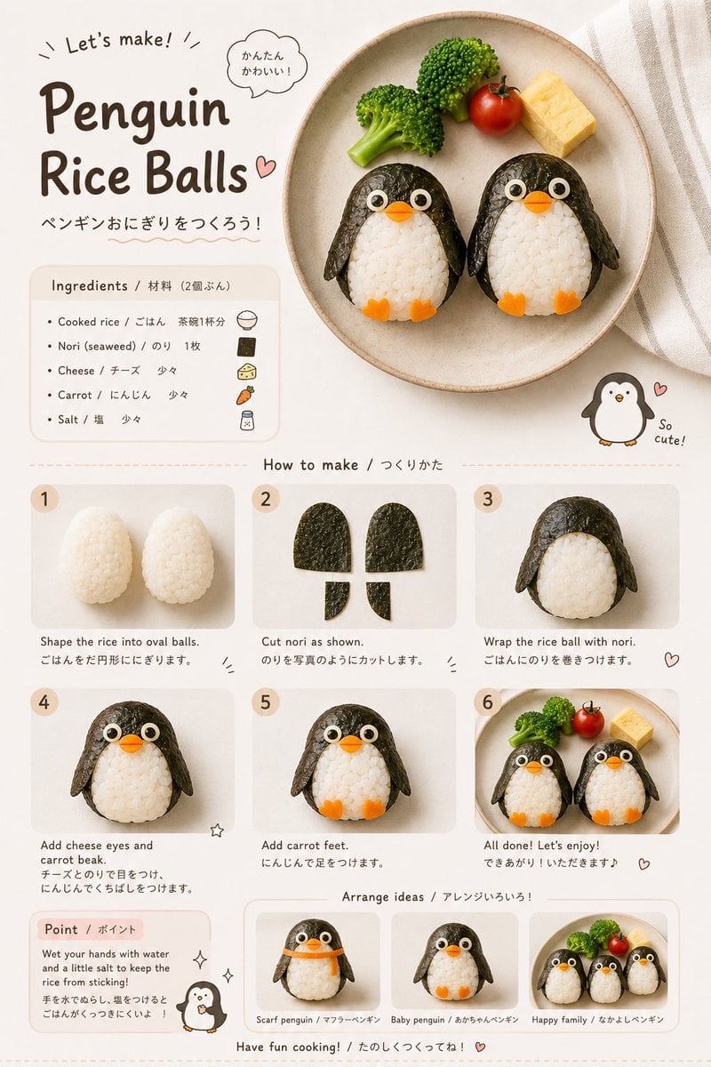 Create a realistic children’s food-art recipe infographic... thumbnail 4