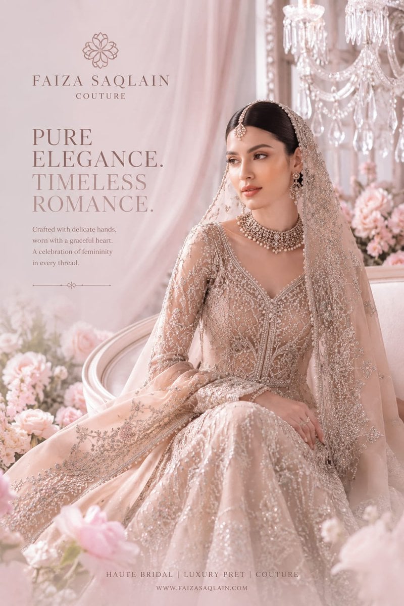 Luxury haute couture bridal fashion campaign inspired by ... thumbnail 2
