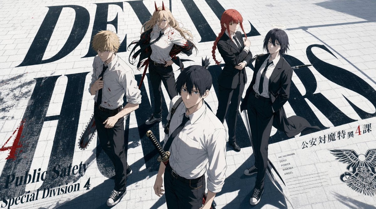 Five handsome Akatsuki members from Naruto standing at th... thumbnail 2
