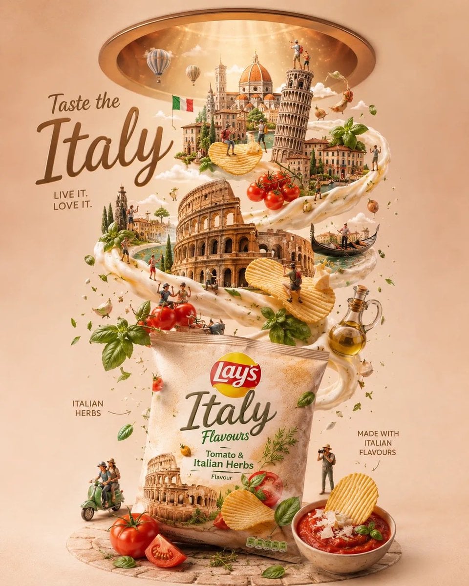 Ultra-detailed premium travel-food advertisement poster f... thumbnail 2