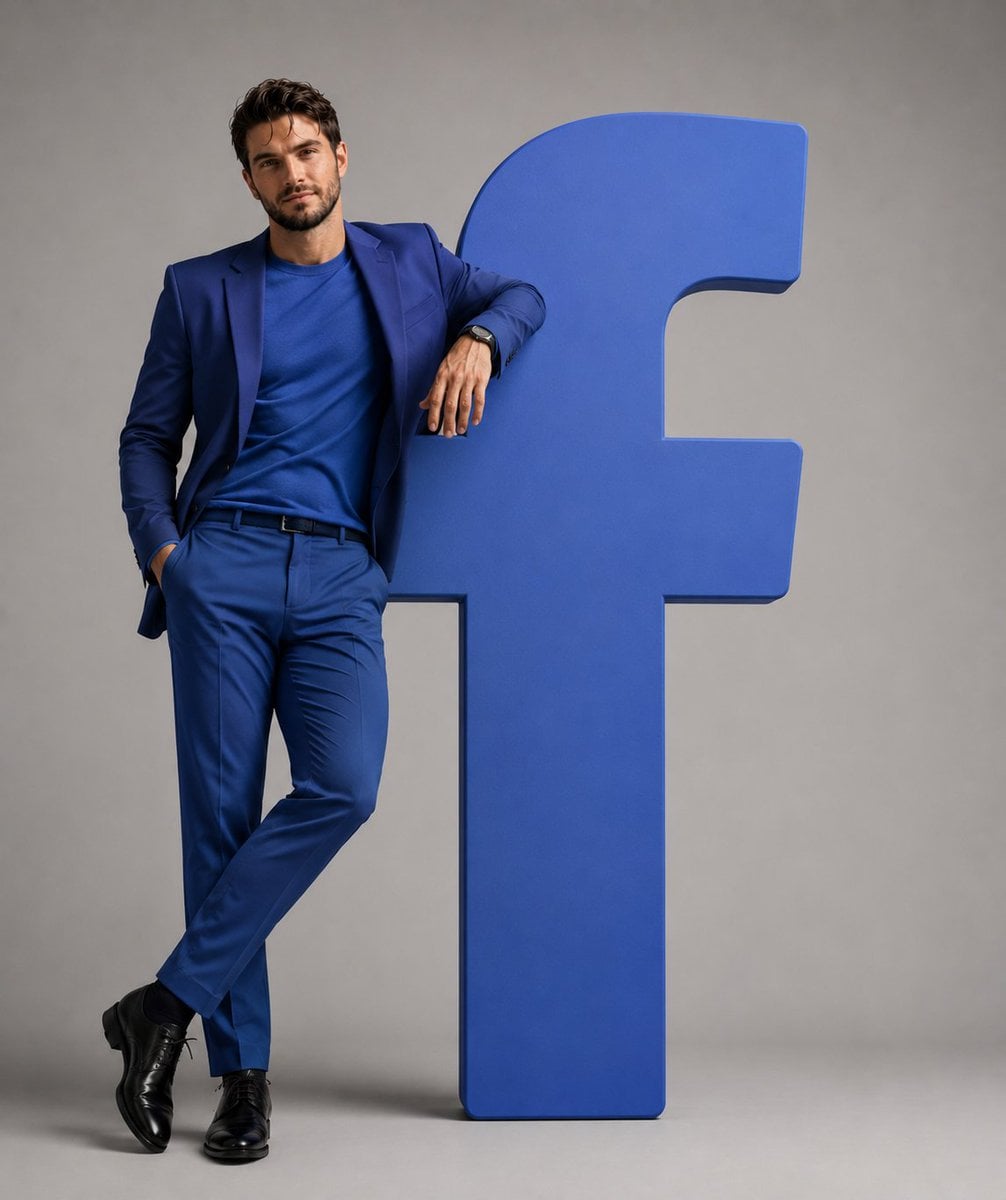 A hyper-realistic editorial photograph of a stylish man c... thumbnail 3