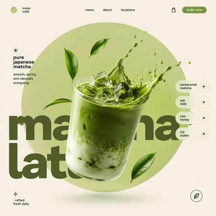[Matcha Latte] STYLE & ART DIRECTION: Modern minimalist f... thumbnail 2