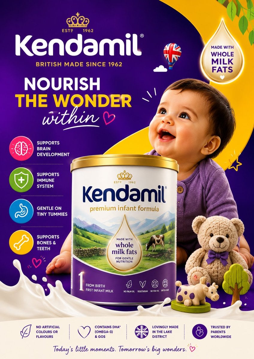 Ultra-premium commercial baby formula advertisement poste... thumbnail 4