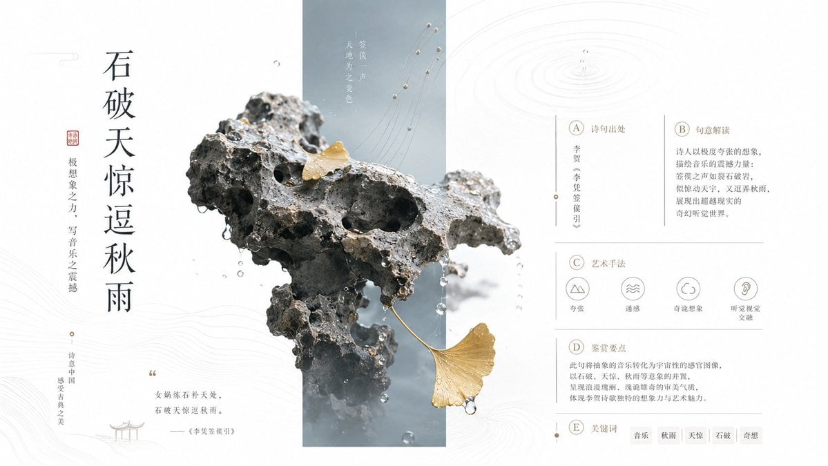 设计一张具有高级商业审美的极简海报，核心视觉语言是“真实物象穿越几何情绪窗口”。画面中设置一个窄长的低饱和色块，作... thumbnail 2