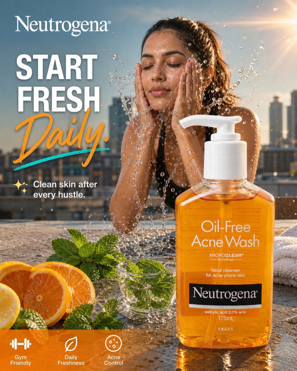 Ultra-realistic luxury skincare advertisement for Neutrog... thumbnail 2