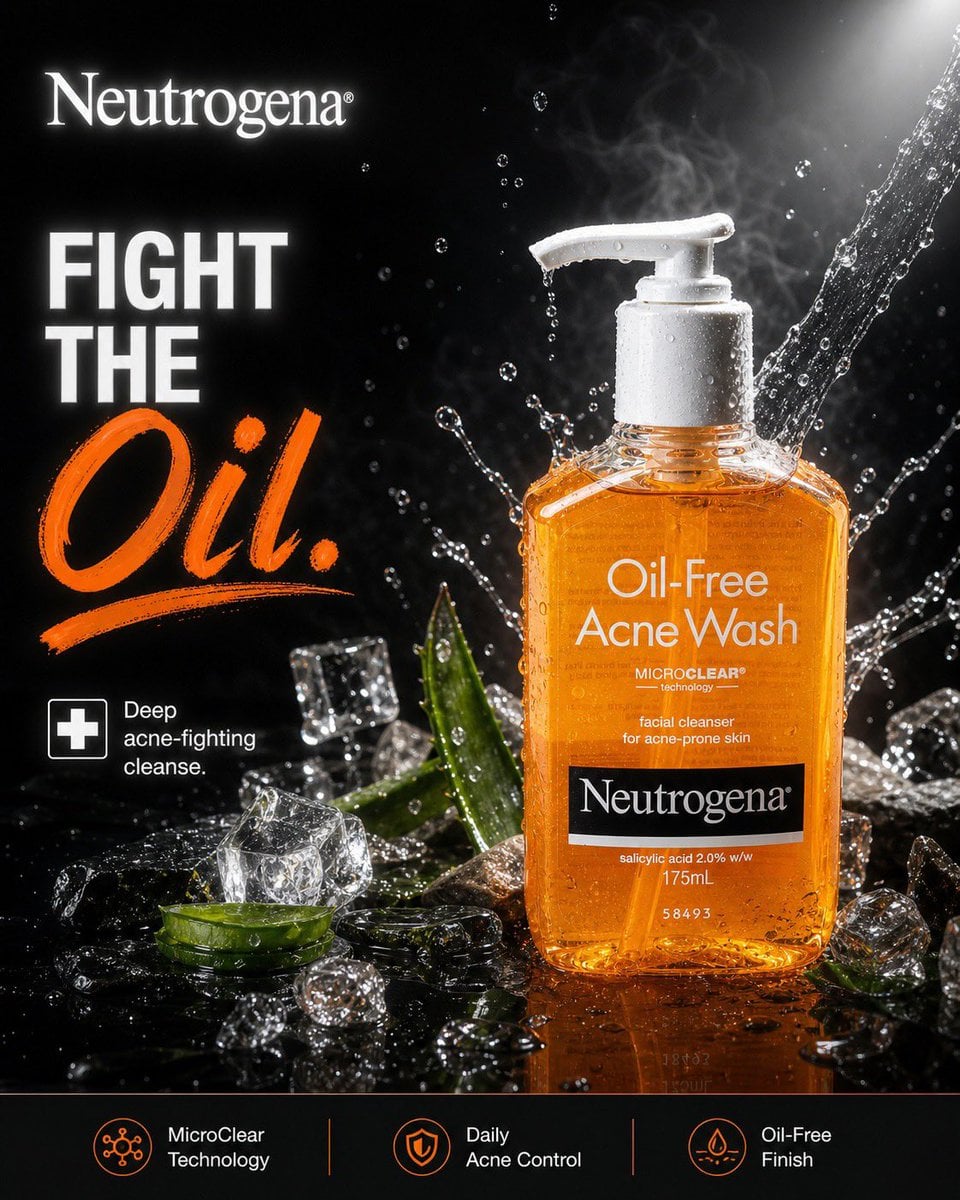 Ultra-realistic luxury skincare advertisement for Neutrog... thumbnail 3