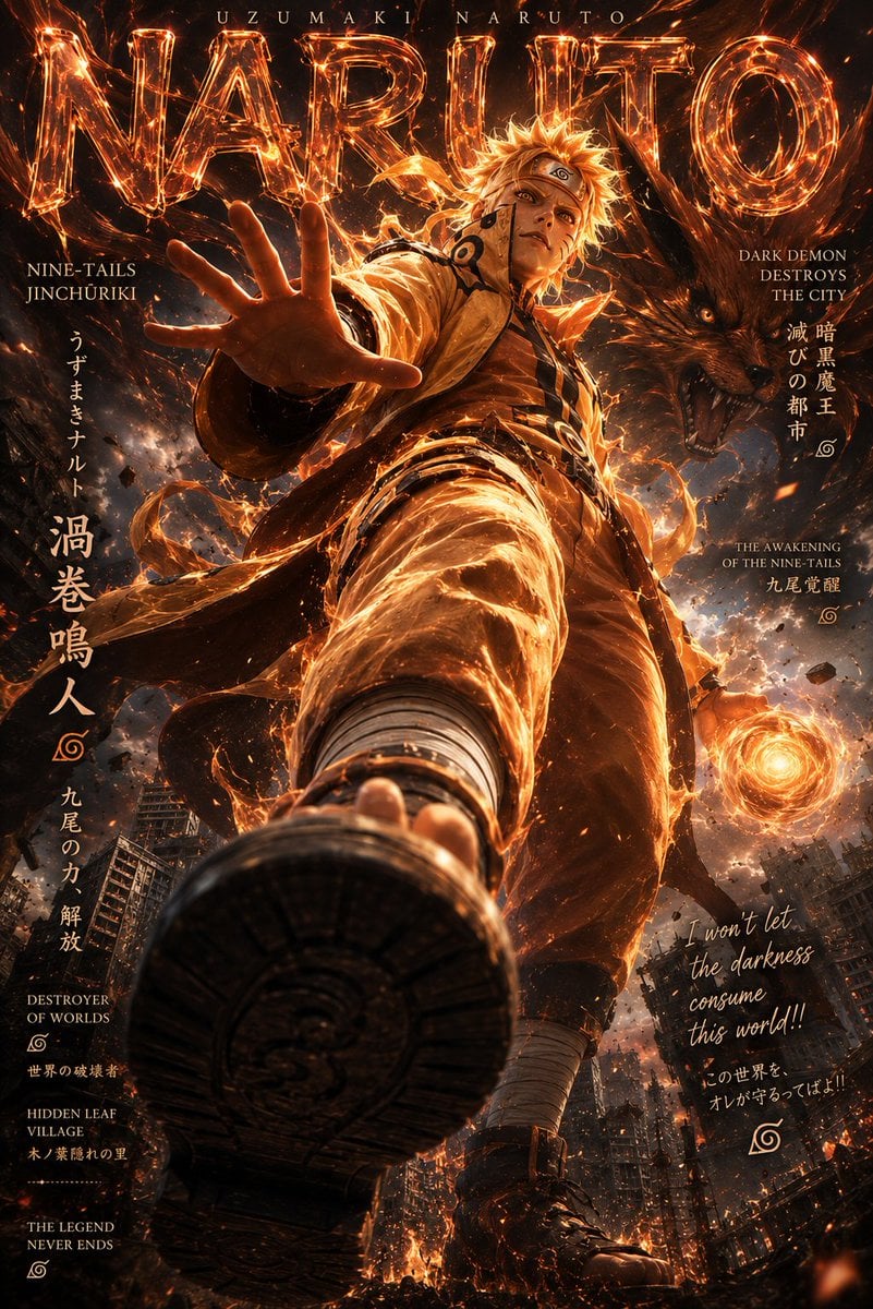 「超电影级动漫真人化巨物透视海报」 thumbnail 4