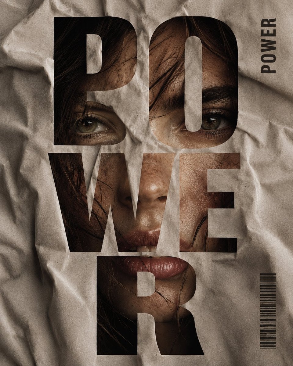 Vertical editorial poster portrait of [CHARACTER] with [H... thumbnail 2