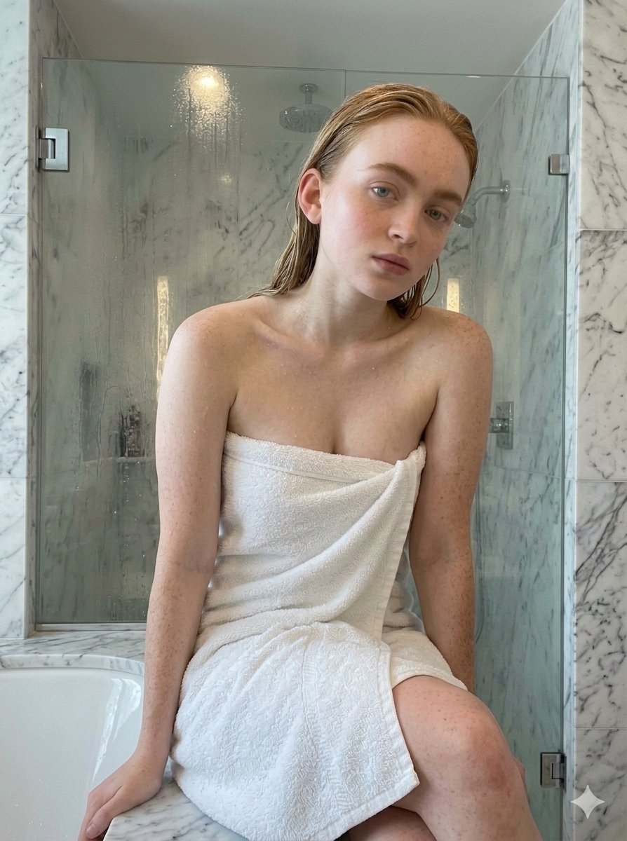 After Shower Glow with Water Droplets thumbnail 4