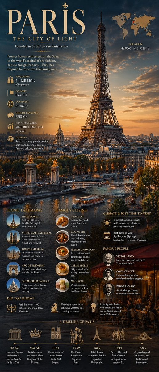 A cinematic editorial infographic poster for [city name],... thumbnail 4