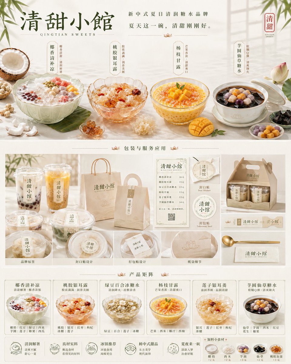 请根据以下品牌信息，创作一套高完成度、具有统一视觉系统的「4张品牌视觉提案」。 thumbnail 3
