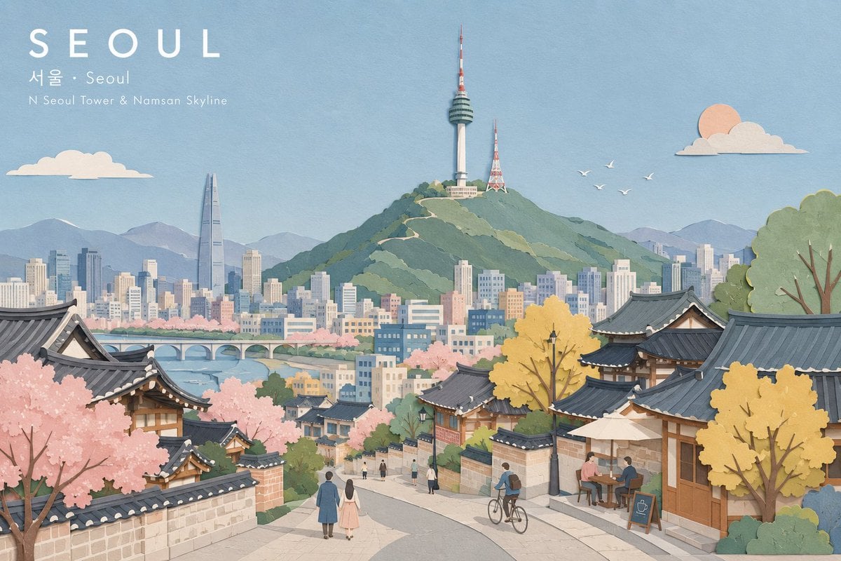 Create a refined wide landscape illustration of [City Sub... thumbnail 2