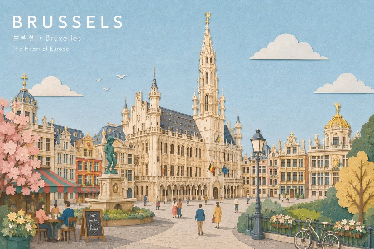 Create a refined wide landscape illustration of [City Sub... thumbnail 3
