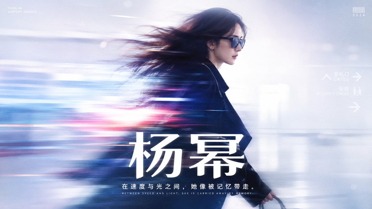 围绕具体主题内容生成一张具有电影感的动态拖影肖像画面：主体以安静的侧面轮廓或半身剪影占据主要视觉重量，面部边缘保持... thumbnail 2