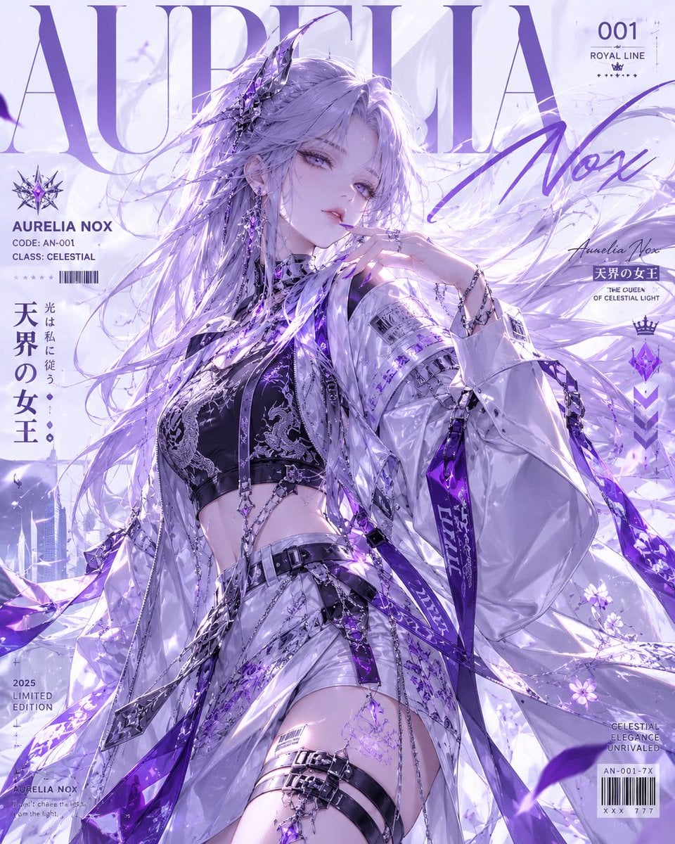 [CHARACTER NAME] Create a high-end anime fashion poster-s... thumbnail 2