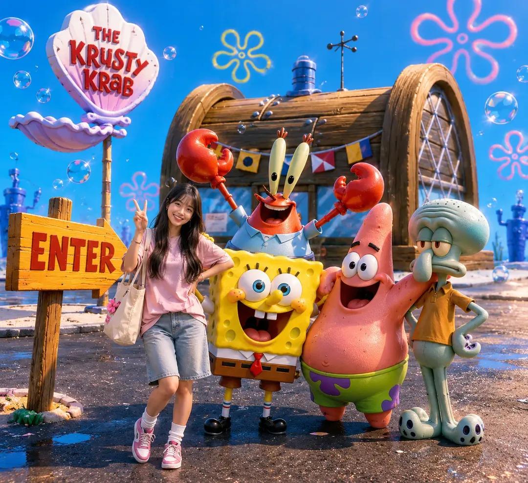 A realistic 3D live-action style photo of a cheerful youn... thumbnail 3