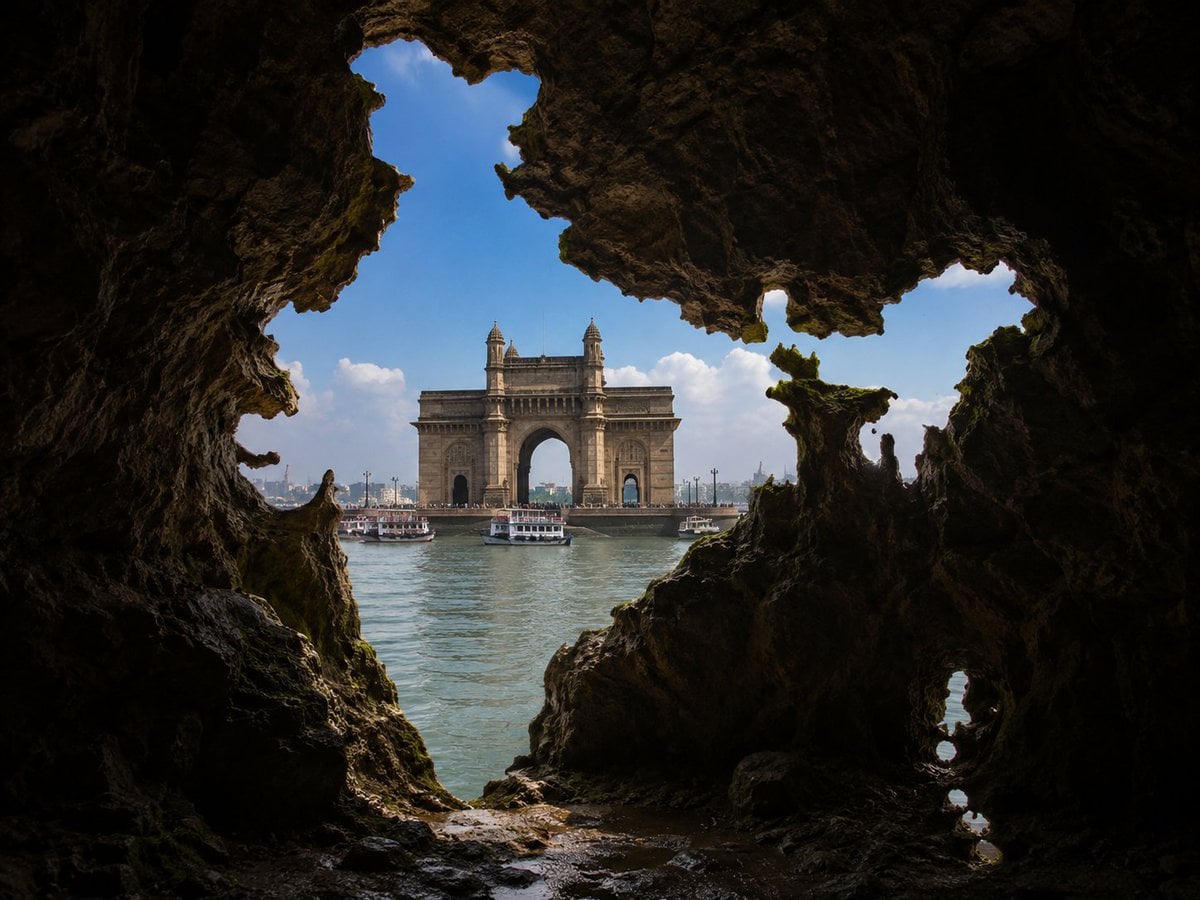 Create a photorealistic image viewed from inside a natura... thumbnail 4