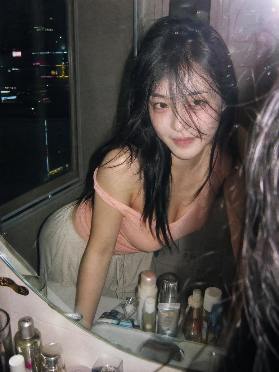 Ultra-realistic candid film photography portrait of a you... thumbnail 2