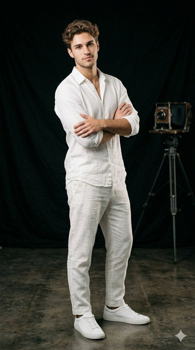 A professional studio portrait collection featuring a han... thumbnail 3