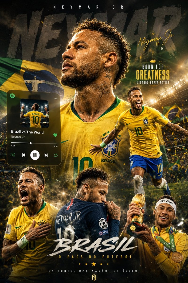 Create an ultra-realistic 8K football legend wallpaper in... thumbnail 2
