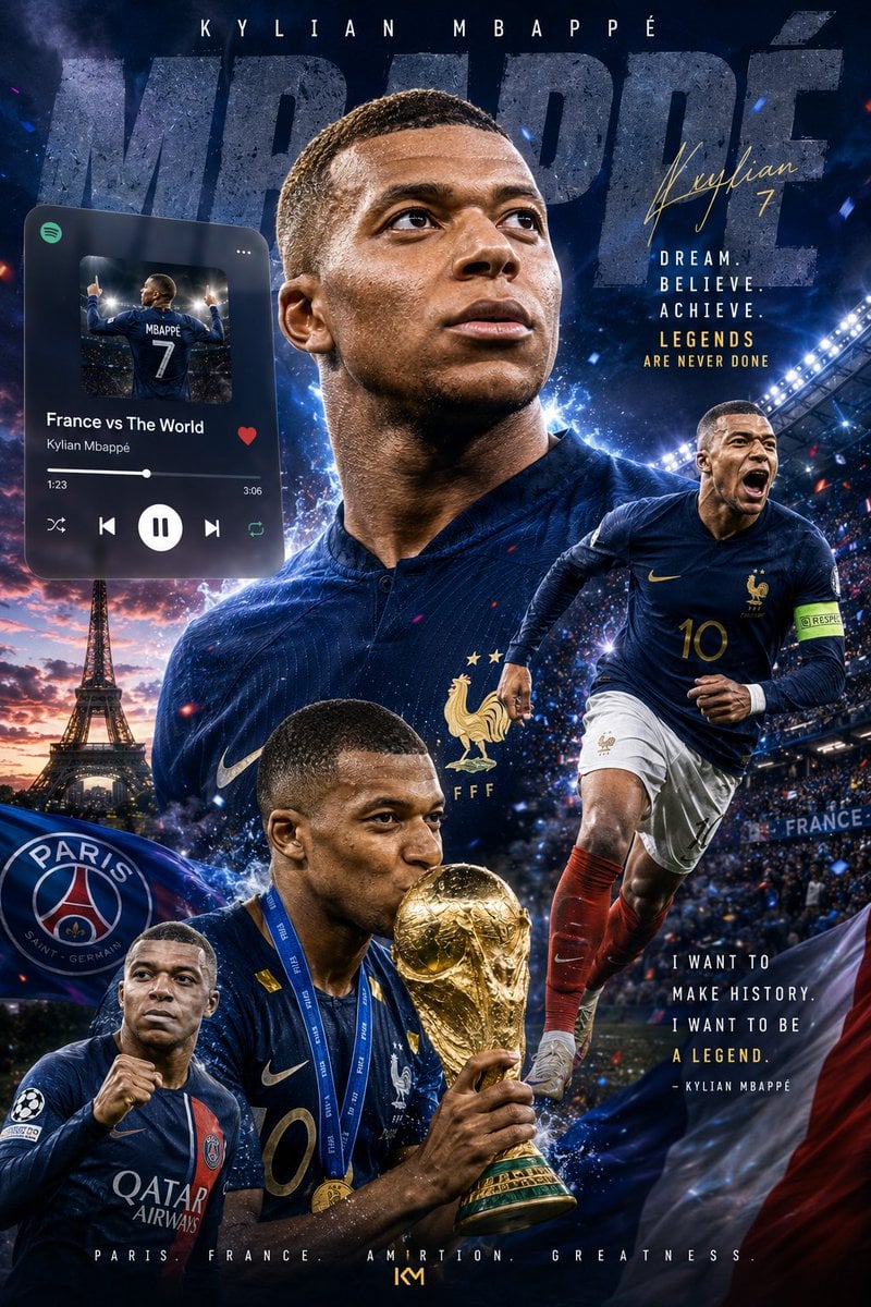 Create an ultra-realistic 8K football legend wallpaper in... thumbnail 4