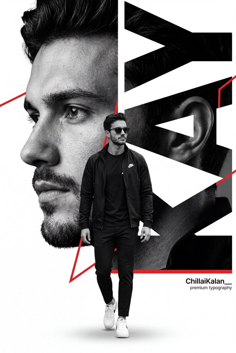 Create Ultra-premium minimalist sports poster featuring a... thumbnail 2