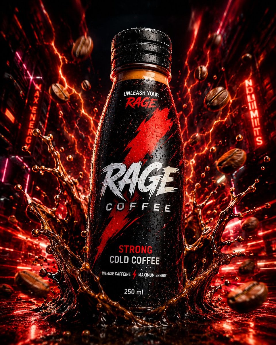 Ultra premium Nescafé coffee jar standing on a polished b... thumbnail 2
