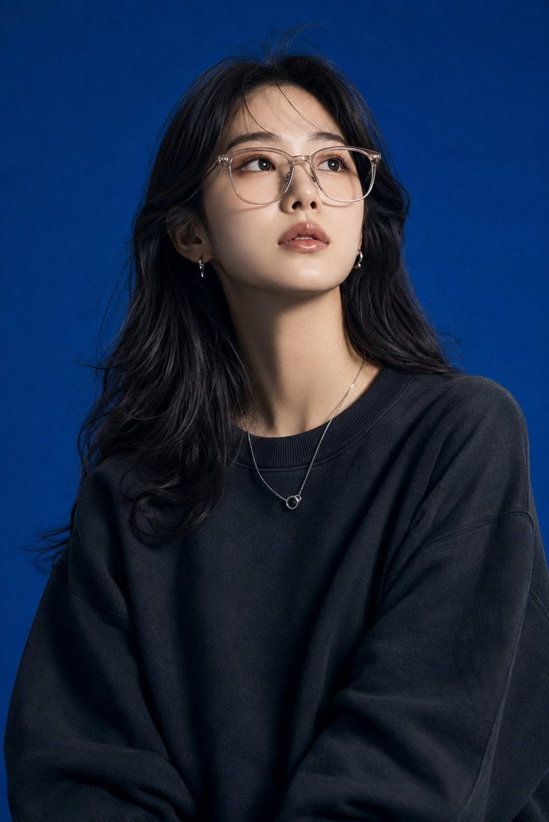 Create image Create a high-end studio fashion portrait in... thumbnail 3