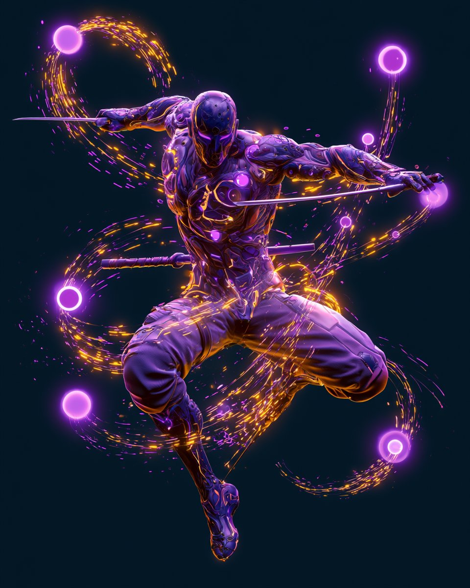 [Subject] presented in a Futuristic Neon Orbital Odyssey,... thumbnail 3